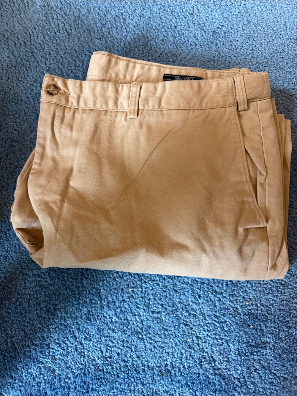 Architect Men's Chino Pants in Khaki Tan